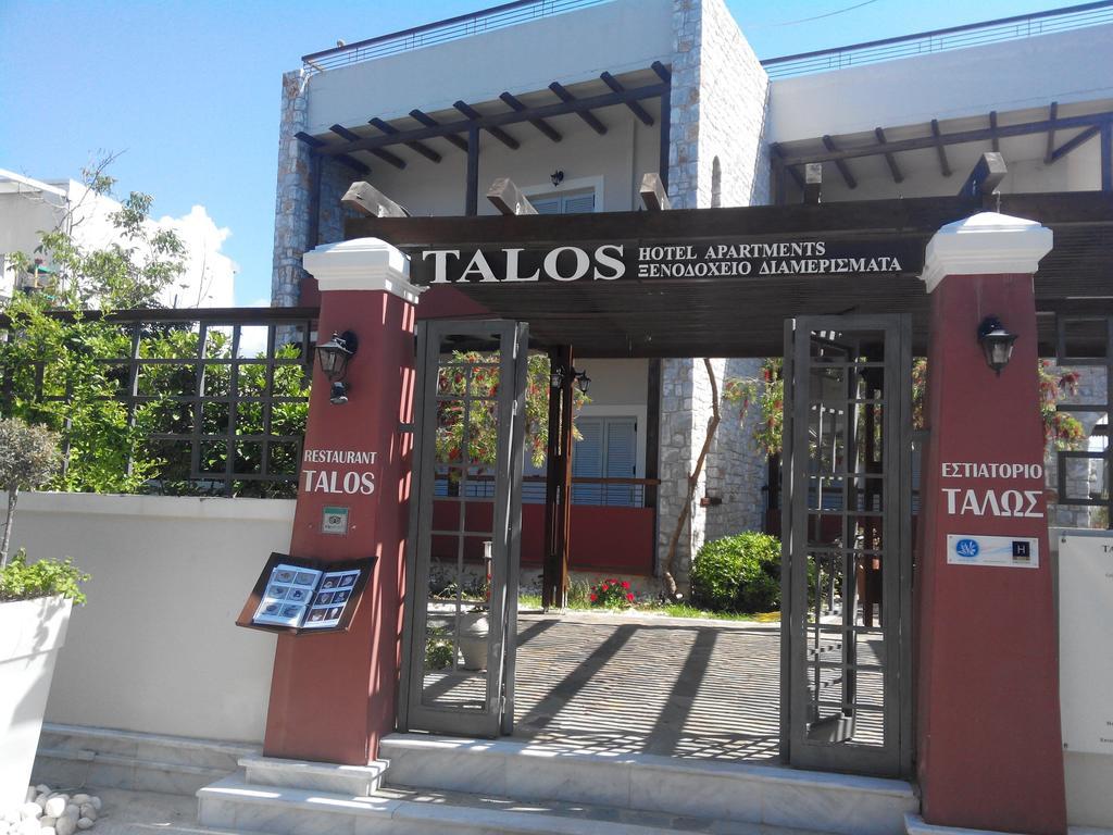 Talos Hotel Apartments カト・ダラトソ エクステリア 写真